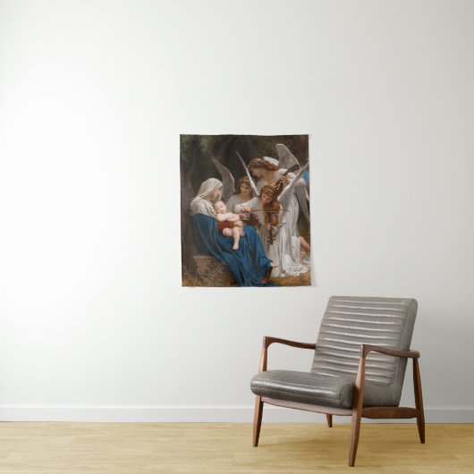 Tenture Chanson des anges de William-Adolphe Bouguereau (En situation)