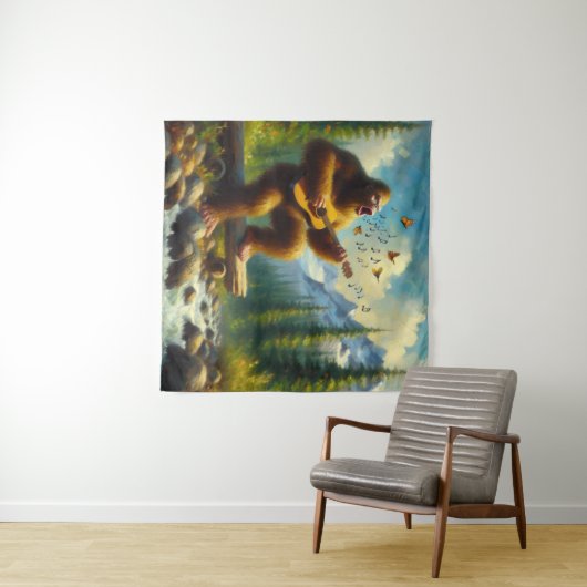 Tenture Chant Bigfoot (En situation (horizontale))