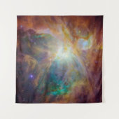 Tenture Chaos au coeur du composite Spitzer Hubble Orion (Devant (Horizontal))