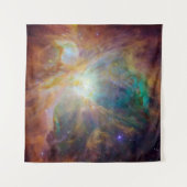 Tenture Chaos au coeur du composite Spitzer Hubble Orion (Devant)