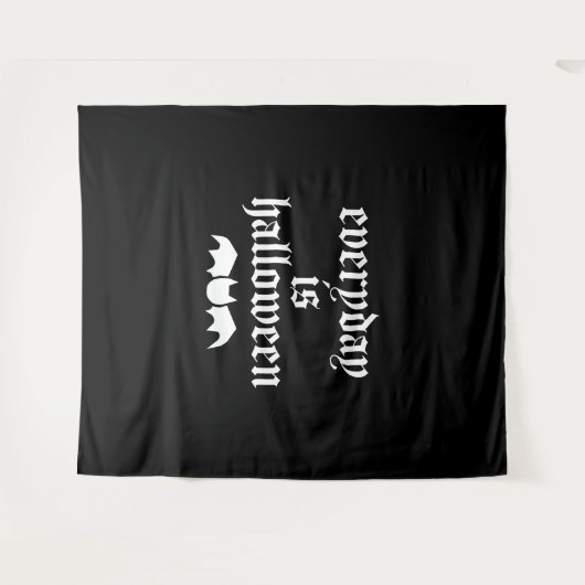 Tenture Chaque Jour, C'Est Halloween (Devant (Horizontal))