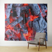 Tenture Charbons chauds (En situation (horizontale))