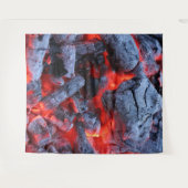 Tenture Charbons chauds (Devant (Horizontal))