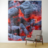 Tenture Charbons chauds (En situation)