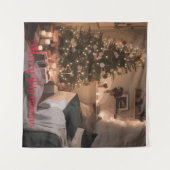 Tenture Charme de Yuletide (Devant (Horizontal))