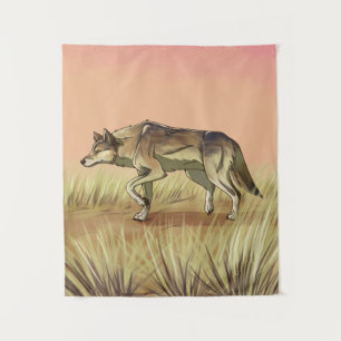 Tenture Chasse au lever du soleil