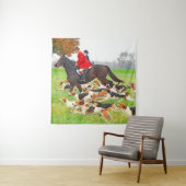 Tenture Chasse aux chiens (En situation)