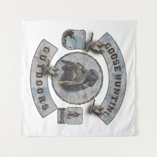 Tenture Chasse aux oies (Devant (Horizontal))