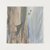 Tenture Chasse de caille de pointer germanique, Art (Devant (Horizontal))
