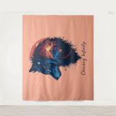 Tenture Chasser l'infini (Devant)