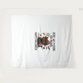 Tenture Chat Grumpy Halloween T-shirt classique (Devant (Horizontal))