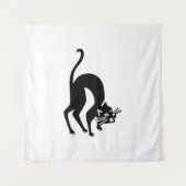 Tenture Chat menaçant (Devant)