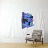 Tenture Chat noir amusant et Halloween Fantôme Essentiel T (En situation (horizontale))