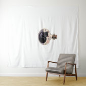 Tenture Chat noir en bouteille de potion T-shirt classique (En situation (horizontale))