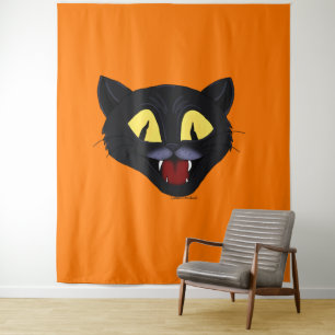 Tenture Chat noir Halloween