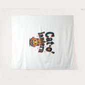 Tenture Chat-o'lanterne (Devant (Horizontal))