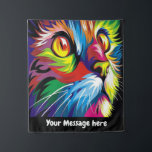 Tenture Chat pop art rétro ajouter la décoration murale<br><div class="desc">conception par www.etsy.com/Shop/mitkozh</div>