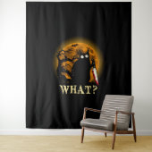 Tenture Chat W Meurtre Chat Avec Couteau Halloween (En situation)