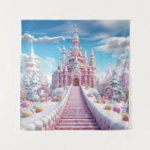 Tenture Château de bonbons magiques (Devant)