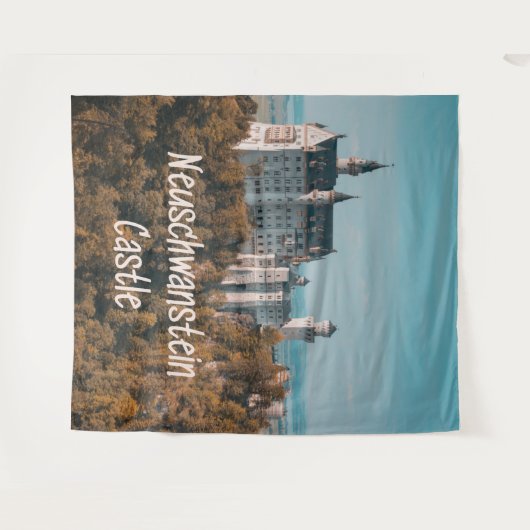 Tenture Château de Neuschwanstein Allemagne (Devant (Horizontal))