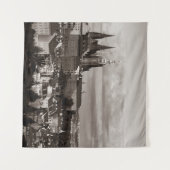 Tenture Château de Prague avec Cathédrale Saint Vitus en t (Devant (Horizontal))