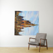 Tenture château de unicorn (En situation (horizontale))