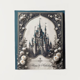 Tenture Château Floral de Conte de Fées