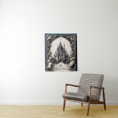 Tenture Château Floral de Conte de Fées (En situation)