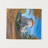 Tenture Château médiéval entouré de forêt (Devant (Horizontal))