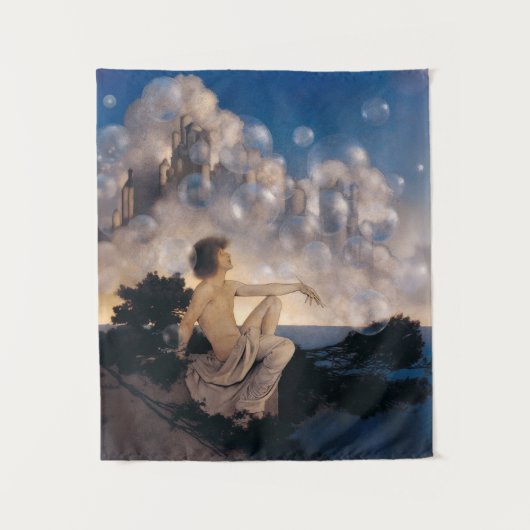 Tenture Châteaux en Espagne de Maxfield Parrish 1904 Fanta (Devant)