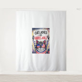 Tenture Chats dames pour Harris Walz (Devant)