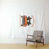 Tenture Chats de cuisine allant hexer T-shirt surdimension (En situation (horizontale))