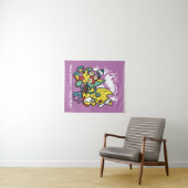 Tenture Chats déplaisants Halloween Art : Paw-sitly Fright (En situation (horizontale))