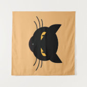 Tenture Chatte Méchante (Devant (Horizontal))
