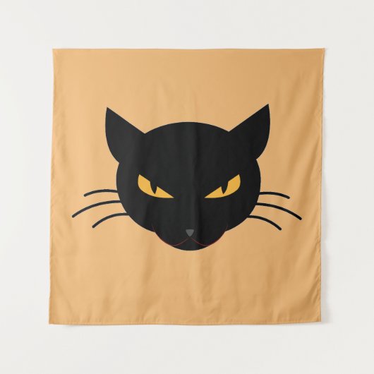 Tenture Chatte Méchante (Devant)