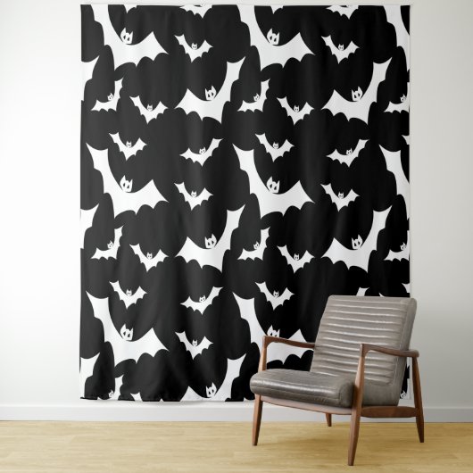 Tenture Chauves-souris vampires (En situation)
