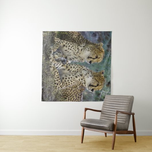 Tenture Cheetah (En situation (horizontale))