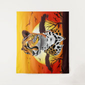 Tenture Cheetah African Feline Wild Animal (Devant)