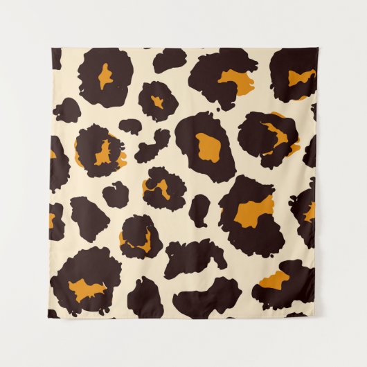 Tenture Cheetah Skin, Texture Poster de animal. (Devant)