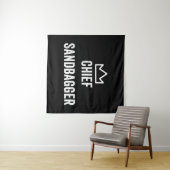 Tenture Chef Sandbagger Golf mème Bjj Chess Sandbag (En situation (horizontale))