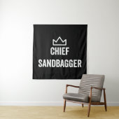 Tenture Chef Sandbagger Golf mème Bjj Chess Sandbag (En situation)
