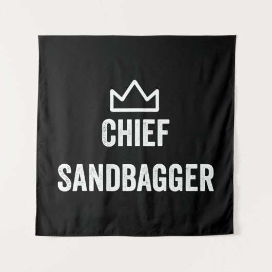 Tenture Chef Sandbagger Golf mème Bjj Chess Sandbag (Devant)