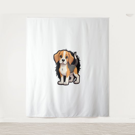 Tenture Chemise beagle Chien T (Devant)