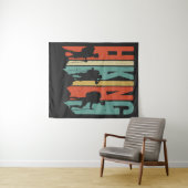 Tenture Chemise d'aventure à thème randonnée, Randonnée Vi (En situation (horizontale))