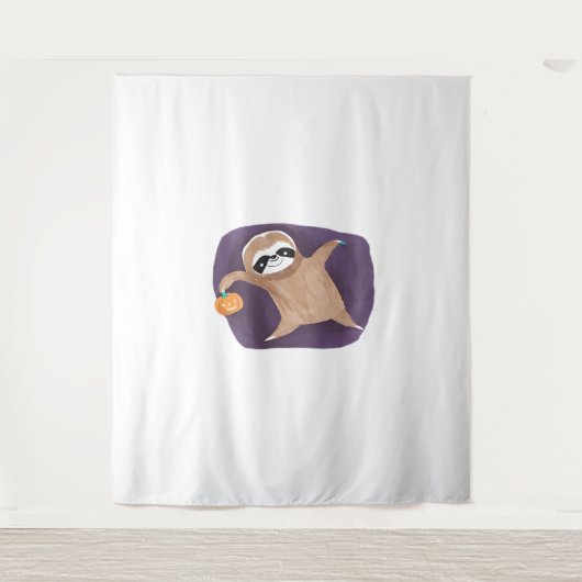 Tenture Chemise Halloween avec T-shirt classique Citrouill (Devant)