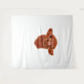 Tenture Chemise T surdimensionnée de la vache Highland (Devant (Horizontal))