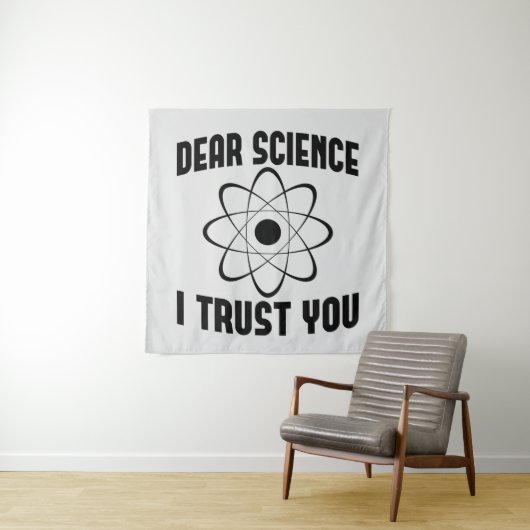 Tenture Cher Science Je Vous Fais Confiance - Professeur D (En situation)