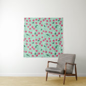 Tenture Cherry Blossom : Design festif d'été (En situation)