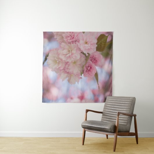 TENTURE CHERRY ROSE BLOSSOM EN FERMETURE PHOTOGRAPHIE (En situation (horizontale))