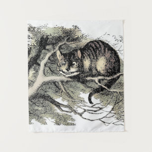 Tenture Cheshire Chat Alice Wonderland Classic
